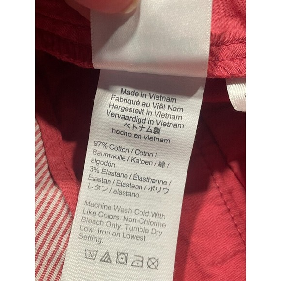 Lot of 2 J.CREW Women's Chino Shorts Size 00 Pink Olive Green Classic Casual - Picture 8 of 16